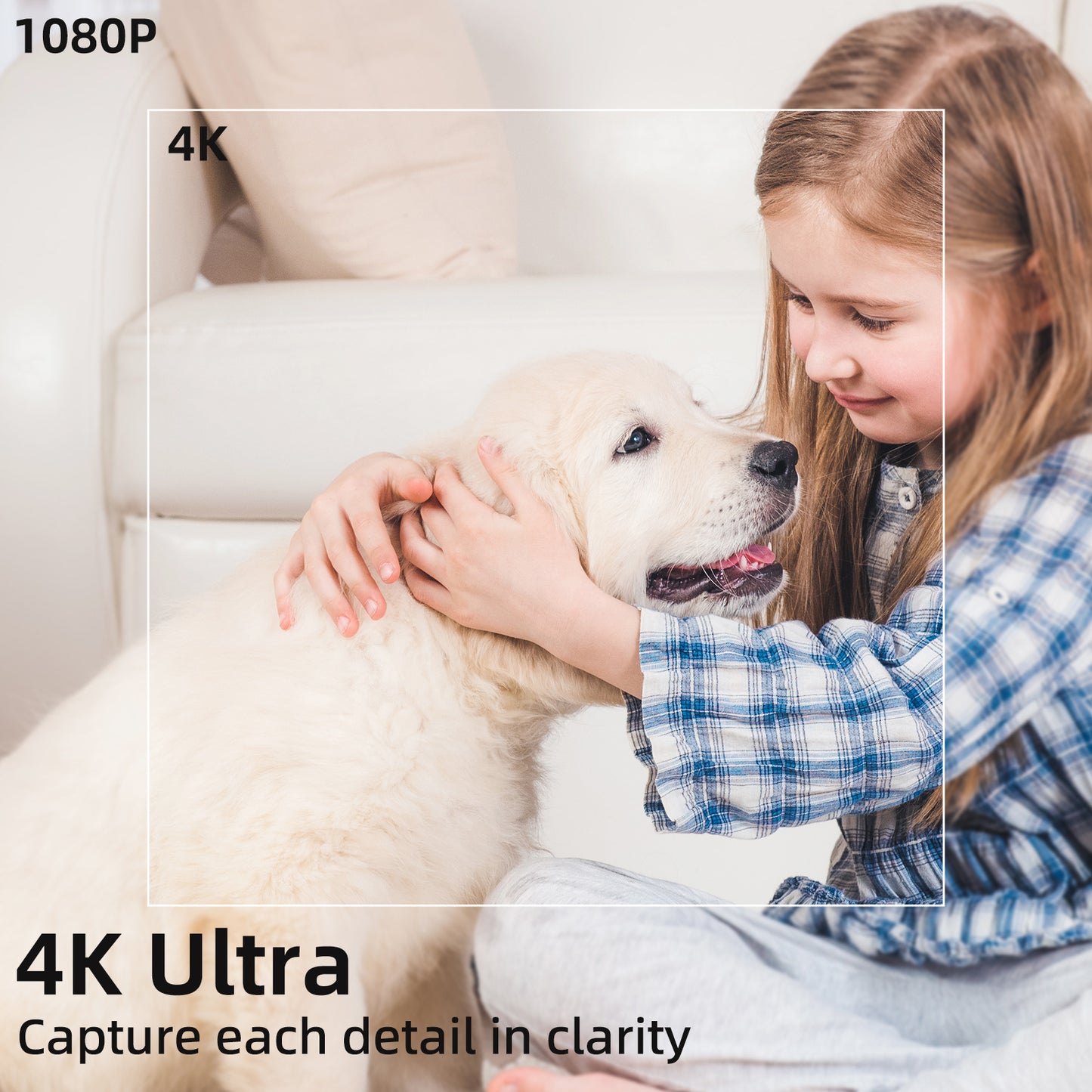 Hidden Camera Clock 1080P HD Mini Spy Camera for Indoor, Room, Home