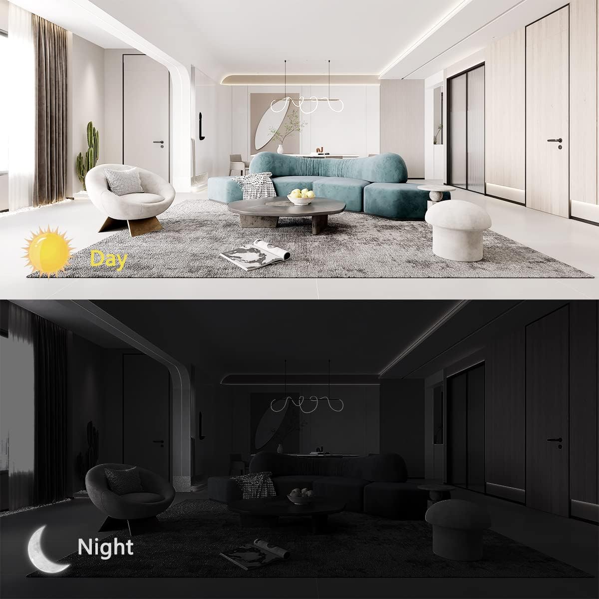 Hidden Camera Charger, 170° Wide Angle 1080p Night Vision/Motion Detection/Free App Remote Control/SD Storage/2.4G WiFi/Nanny Cam Hidden Camera for Home Security Indoor