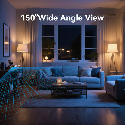 Hidden Camera Clock 1080P HD Mini Spy Camera with Rotated Frame for Bedroom, Home, Office